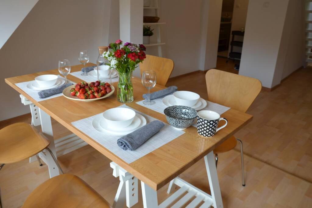 Ines Apartament Two Levels 105M2 In The Old Town Wi-Fi, Olsztyn  Buitenkant foto