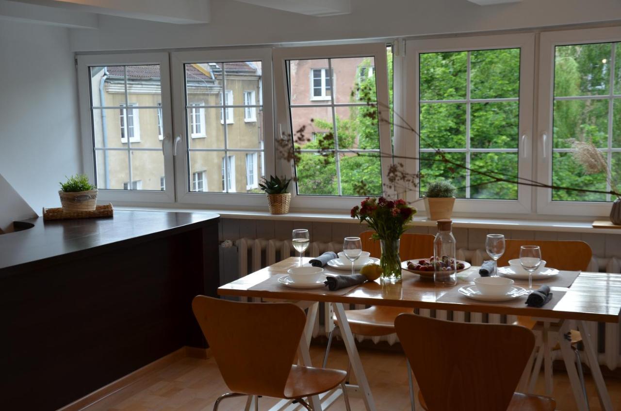 Ines Apartament Two Levels 105M2 In The Old Town Wi-Fi, Olsztyn  Buitenkant foto